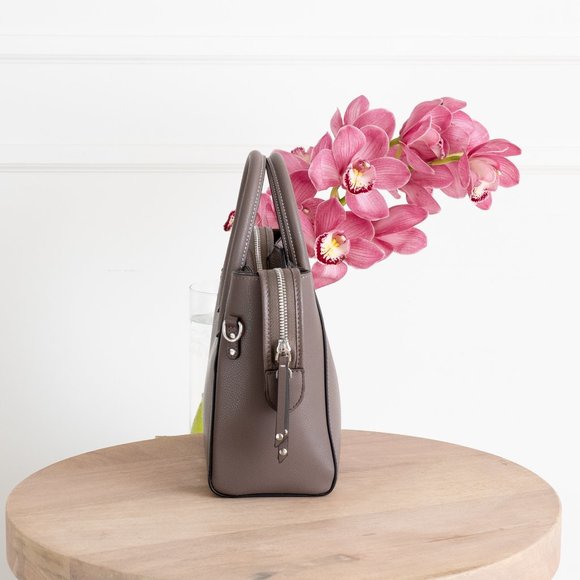 Lilly Satchel in Wood Berry by AALLYN - Picture 7 of 11